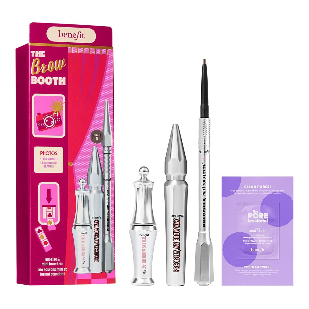 Benefit Cosmetics The Brow Booth Full-Size & Mini Brow Trio