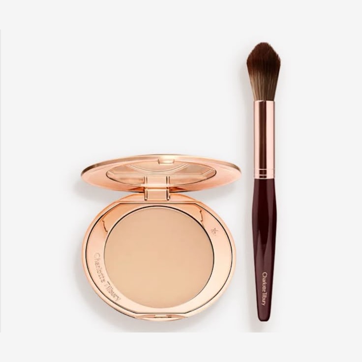 Charlotte Tilbury Powder & Brush Kit — Fair