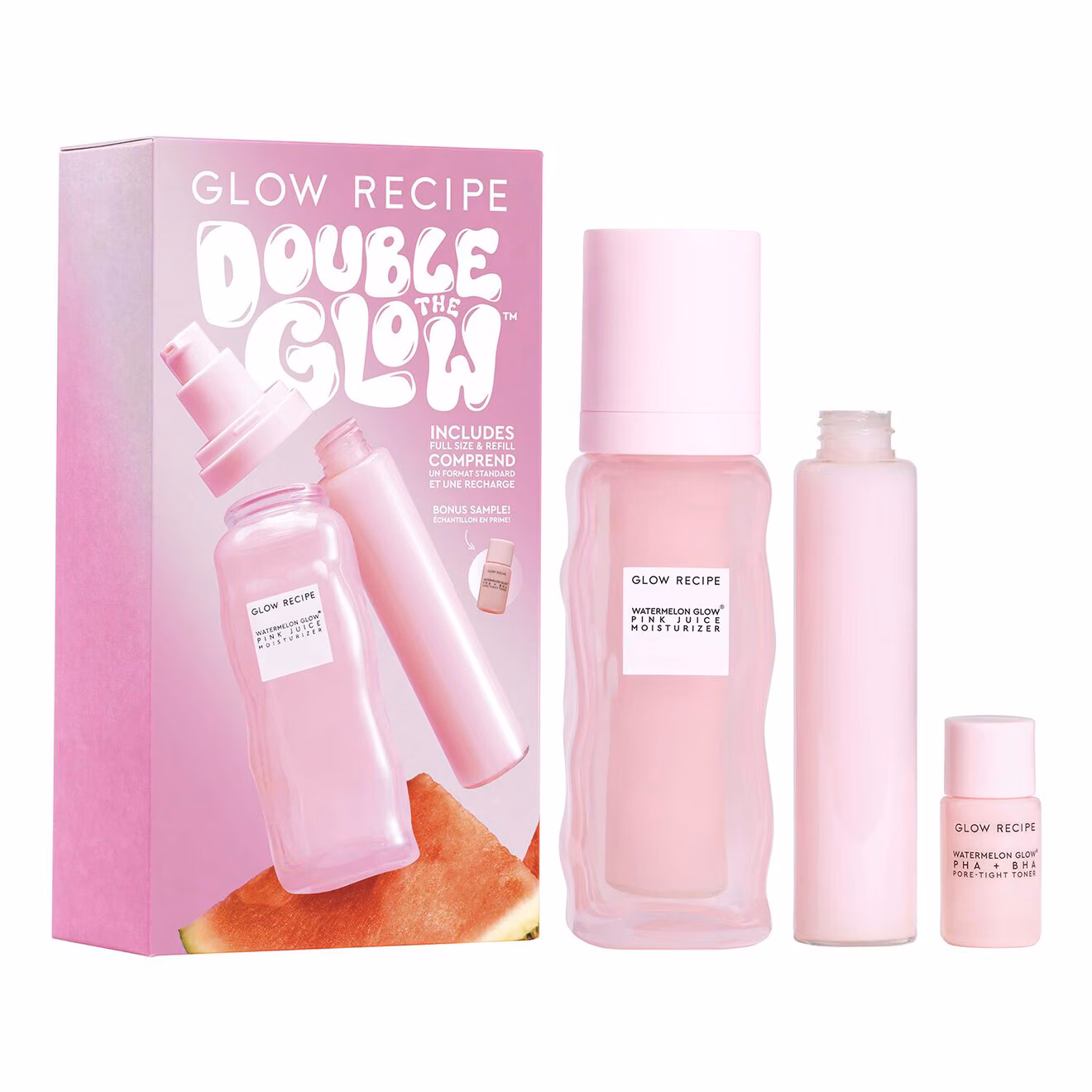 Glow Recipe Double The Glow Kit - Moisturizer Refill Kit