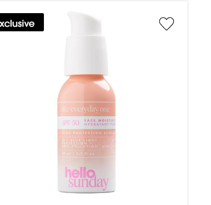 Hello Sunday The Everyday One - Face Moisturiser SPF 50