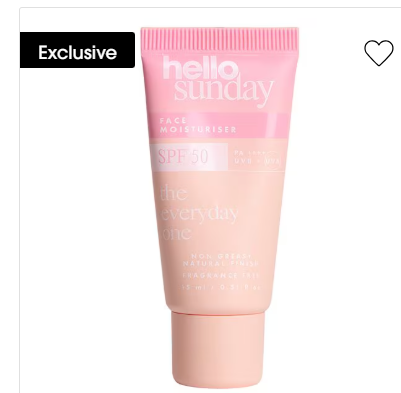 Hello Sunday The Everyday One - Mini Face Moisturizer