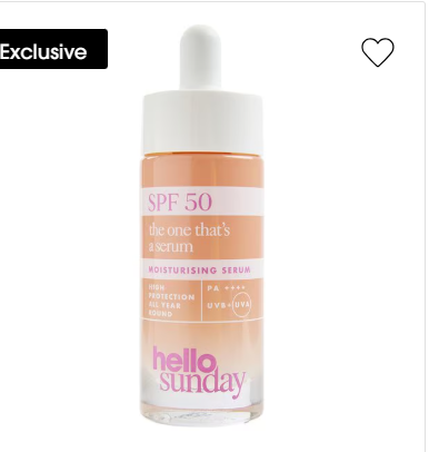 Hello Sunday The One That's a Serum - Moisturising Serum SPF 50
