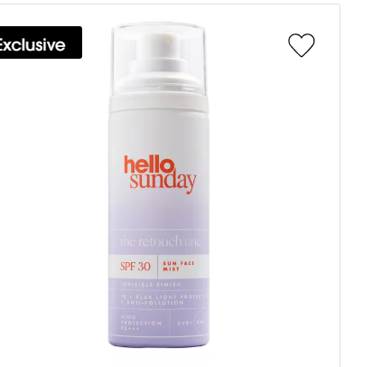 Hello Sunday The Retouch One - Reapplication Mist SPF 30