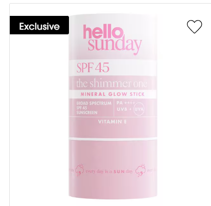 Hello Sunday The Shimmer One - Mineral Glow Stick SPF 45