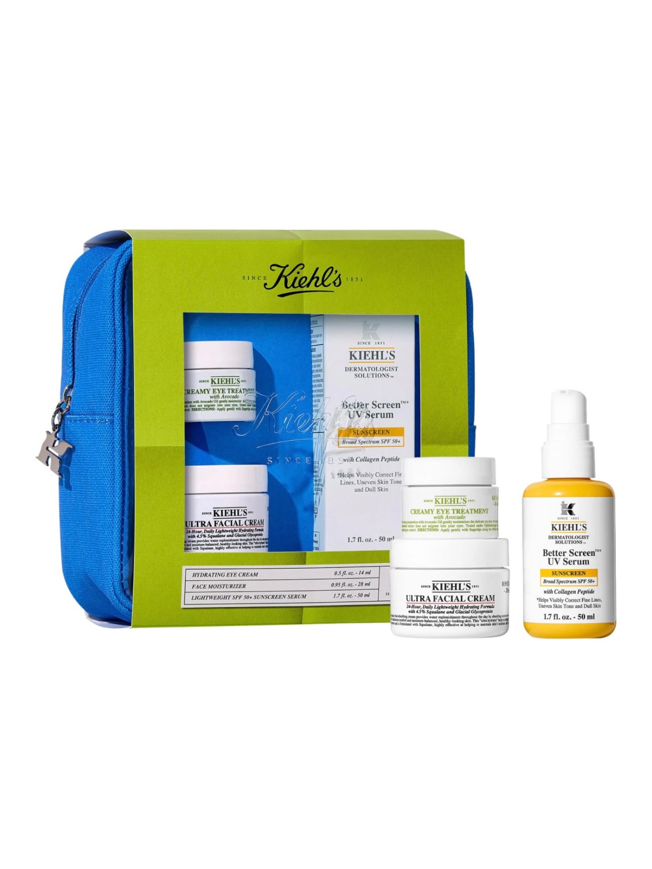 Kiehl's Best Sellers Hydrate & Help Protect Skincare Set