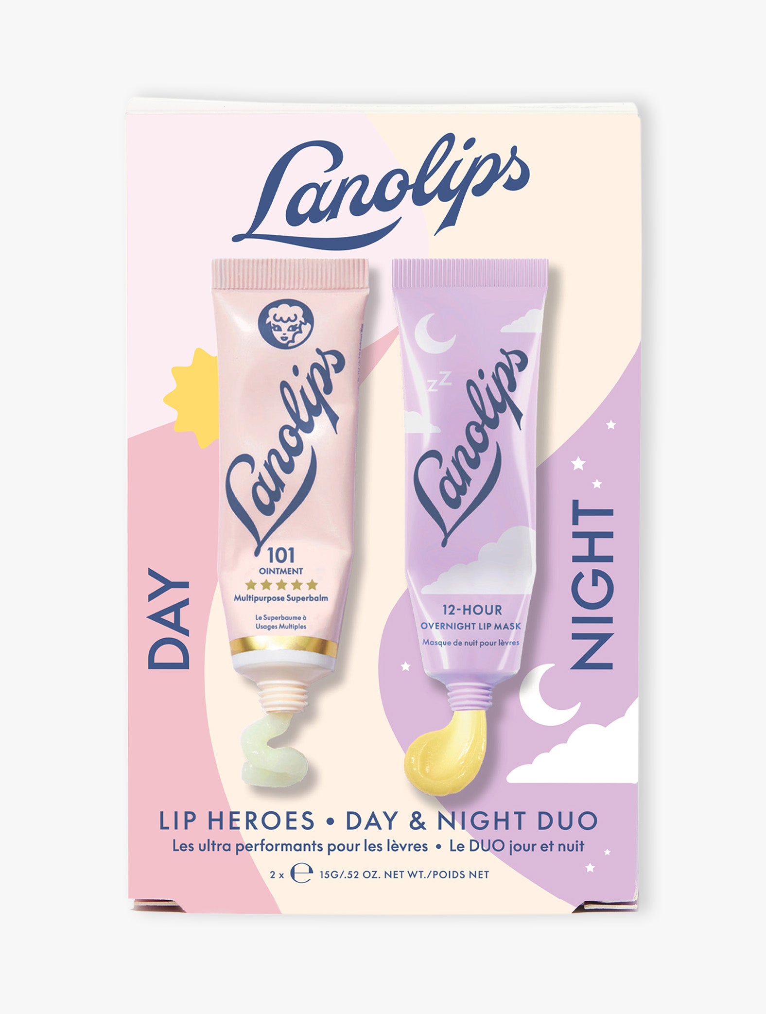 Lanolips Lip Heroes Day & Night Duo