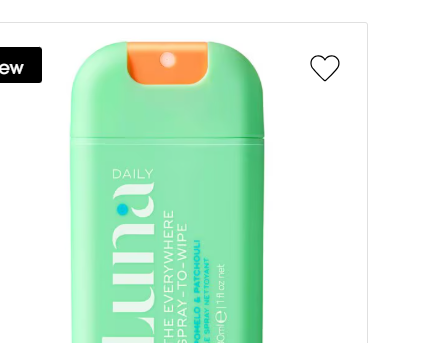 Luna Daily The Everywhere Spray-to-Wipe - Body Cleansing Spray