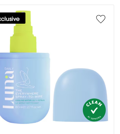 Luna Daily The Everywhere Spray-to-Wipe - Cooling WaterLily + Citrus