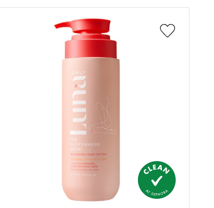 Luna Daily The Hydrating Fresh Cotton Everywhere Wash