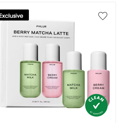 PHLUR Berry Matcha Set