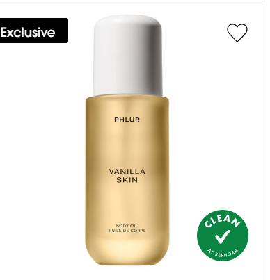 PHLUR Vanilla Skin Body Oil
