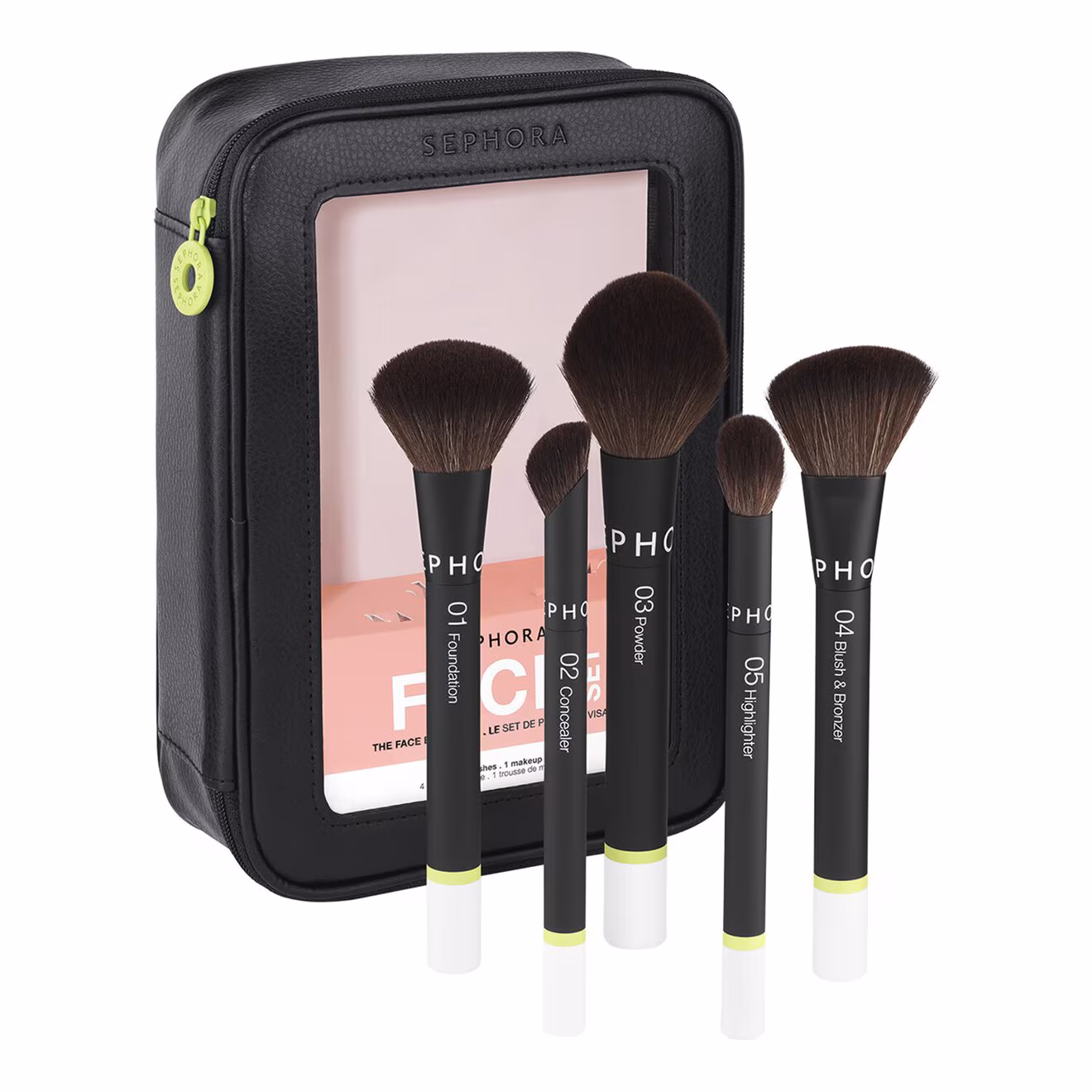 Sephora Collection The Face Brush Set - Mistake-Proof Brush Essentials
